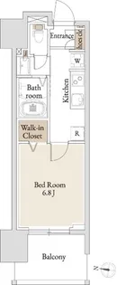 BLESS亀戸【0912号室】の間取り