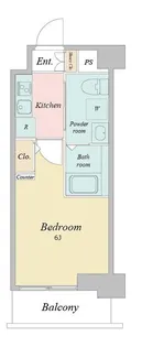 RJRリクロス高砂【3階】の間取り