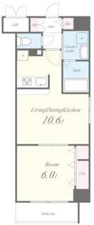 メゾン ド ソレイユ【5階】の間取り