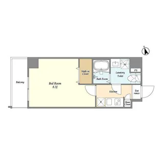 アルファコート綾瀬3【4階】の間取り