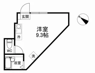 IVY HOUSE HORIKIRI S棟【1階】の間取り