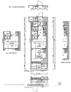RELUXIA亀戸【1階】の間取り