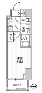 東京都墨田区立川4丁目【マンション】の間取り