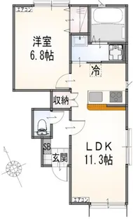 FAMISIAPIA【1階】の間取り