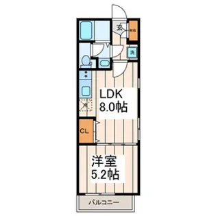 MAHALOHA【1階】の間取り