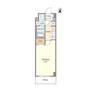 アルファコート青砥4【1階】の間取り