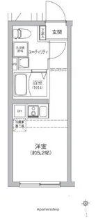 ベルシードステアー亀戸【2階】の間取り