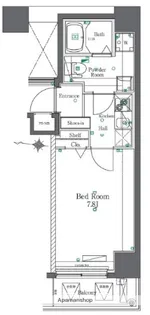 AZEST東陽町【4階】の間取り
