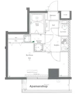 AZEST東陽町【6階】の間取り