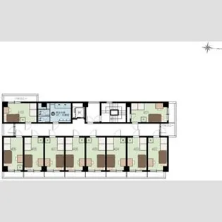 シェアス五反野【409号室】の間取り