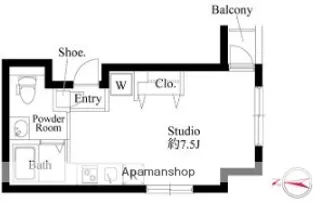 ALATO錦糸町NORTH【1階】の間取り