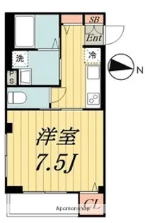 ビューノ亀有【1階】の間取り
