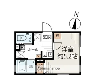 GARDENCOURTさくら通り【4階】の間取り