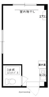 レジデンスカープ新小岩【4階】の間取り