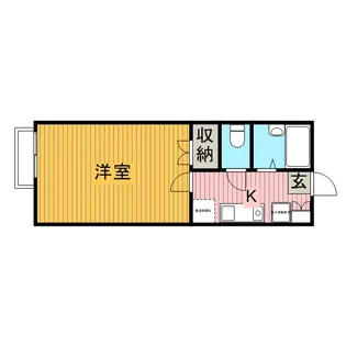 ピュアボナール新堀【1階】の間取り