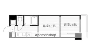 PROJECTNO.57TOKYOMITOSTREET【7階】の間取り