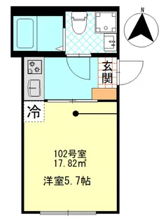 アンセス堀切菖蒲園【1階】の間取り