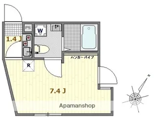 サザンロード堀切Ⅱ【2階】の間取り