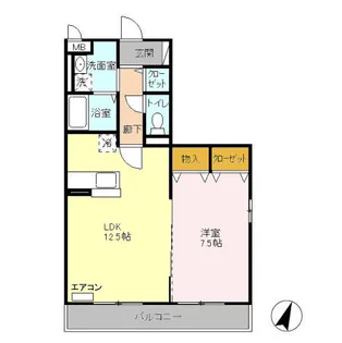 コンフォール瑞江Ⅲ【1階】の間取り