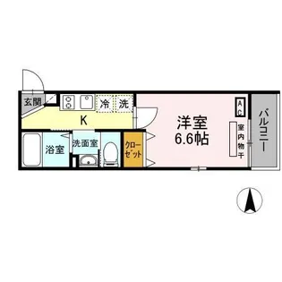 MIJAS KAMEARIーNORTE【3階】の間取り