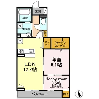 トタカ東小岩【302号室】の間取り
