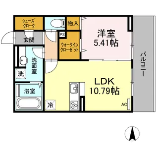グランテージ【3階】の間取り