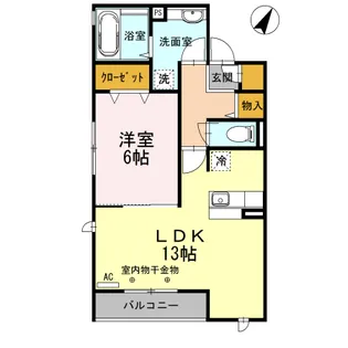 エテルナ瑞江【3階】の間取り