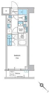 プレディアコート西葛西【3階】の間取り