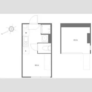 カーサソラーナ【1階】の間取り