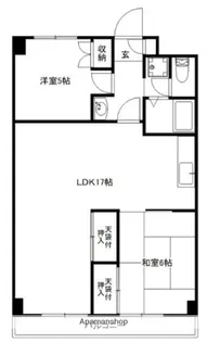 リアライズ北綾瀬【6階】の間取り