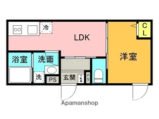 HW.HILLS綾瀬【2階】の間取り