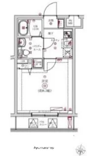 ベルシードΑ綾瀬【2階】の間取り