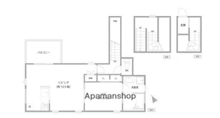トリアーディSELENE亀戸【3階】の間取り