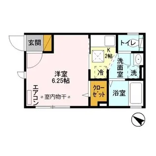 アダージョ【1階】の間取り