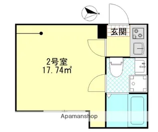 パーチェ堀切【2階】の間取り