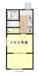 フェリチタ亀戸【5階】の間取り