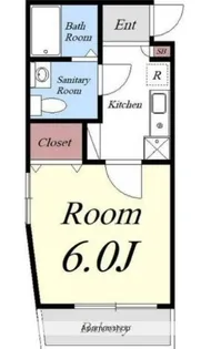 MELDIA梅島Ⅲ【1階】の間取り