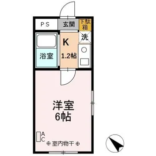 ベルメゾン土屋【3階】の間取り