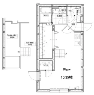 FAIR東向島【1階】の間取り