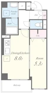 VEGA SANWA【3階】の間取り