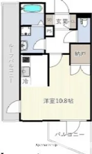 ES−GRANDE門前仲町【5階】の間取り