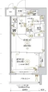 ガリシア亀戸【5階】の間取り