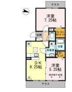 RSA【1階】の間取り