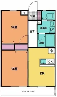 アステリア【1階】の間取り