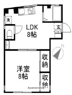 三澤ビル【3階】の間取り