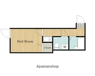 ラフィネ竹の塚【2階】の間取り