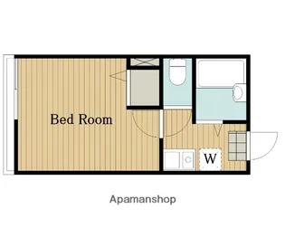 ラフィネ竹の塚【2階】の間取り