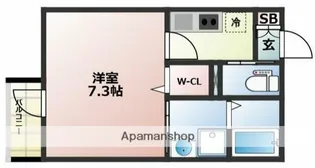 プルミエⅡ【1階】の間取り