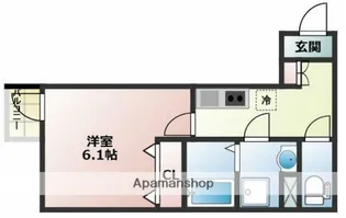 プルミエⅡ【3階】の間取り