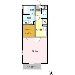 シャルマン【2階】の間取り
